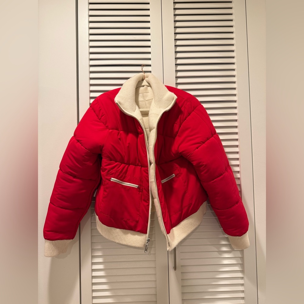 Guest In Residence cashmere reversible puffer.